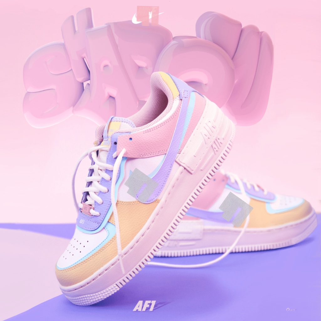 [CHÍNH HÃNG] AF1 shadow, giày Air Force 1 shadow, Giày Thể Thao nữ, Full Box, The Bang Sneaker