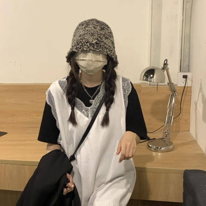 Mũ Dệt Kim Giữ Ấm Mùa Đông Chống Gió Dễ Thương Cho Nữ