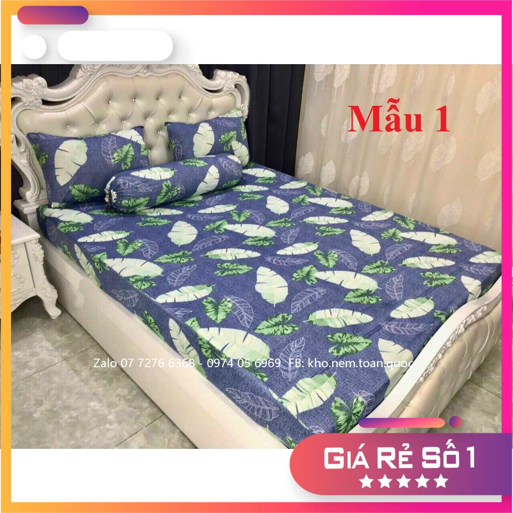 Set ga thun Hàn Quốc hình lá chuối, tông xanh