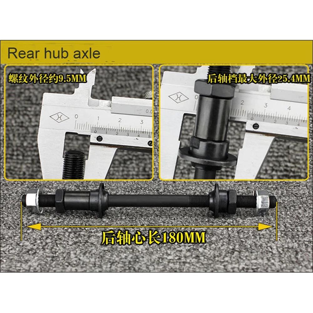 Trục Bánh Xe Trước Và Sau Bằng Kim Loại CLEOES Dành Cho Xe Đạp Leo Núi