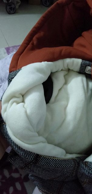 Áo dạ lót lông dày ấm cực cute cho bé