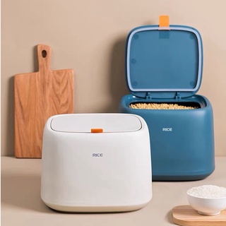 Thùng đựng gạo vuông 10kg thông minh phong cách Nordic hoàn hảo