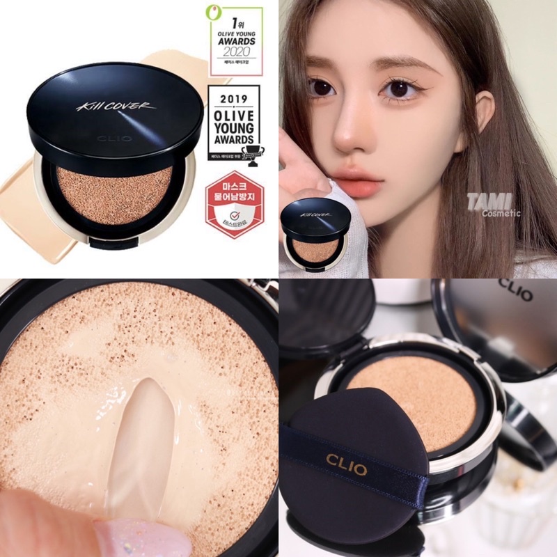 Set Phấn Nước Clio Founwear Cushion All New