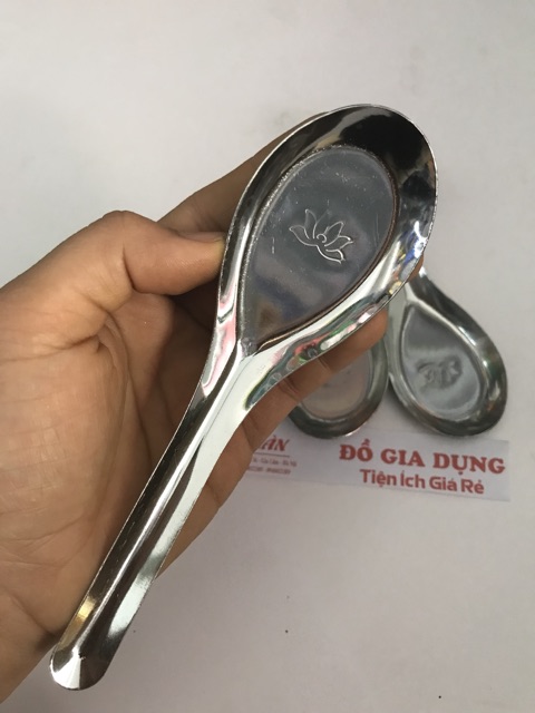 [video sp] Set 5 thìa inox cao cấp bông sen bền đẹp Giá Rẻ