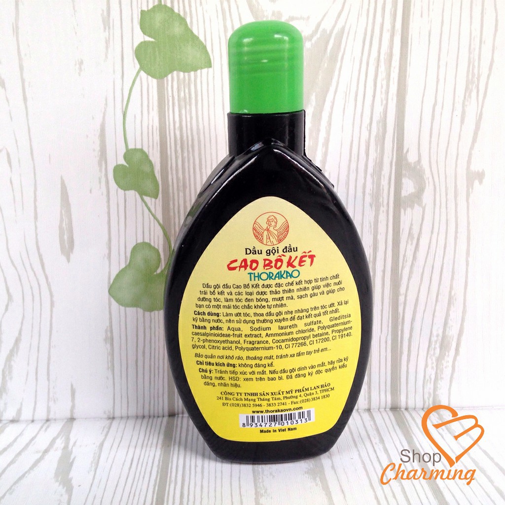 Dầu Gội Cao Bồ Kết 250ml Thorakao