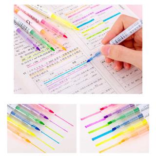 Set bút dạ quang 3/6 màu lựa chọn
