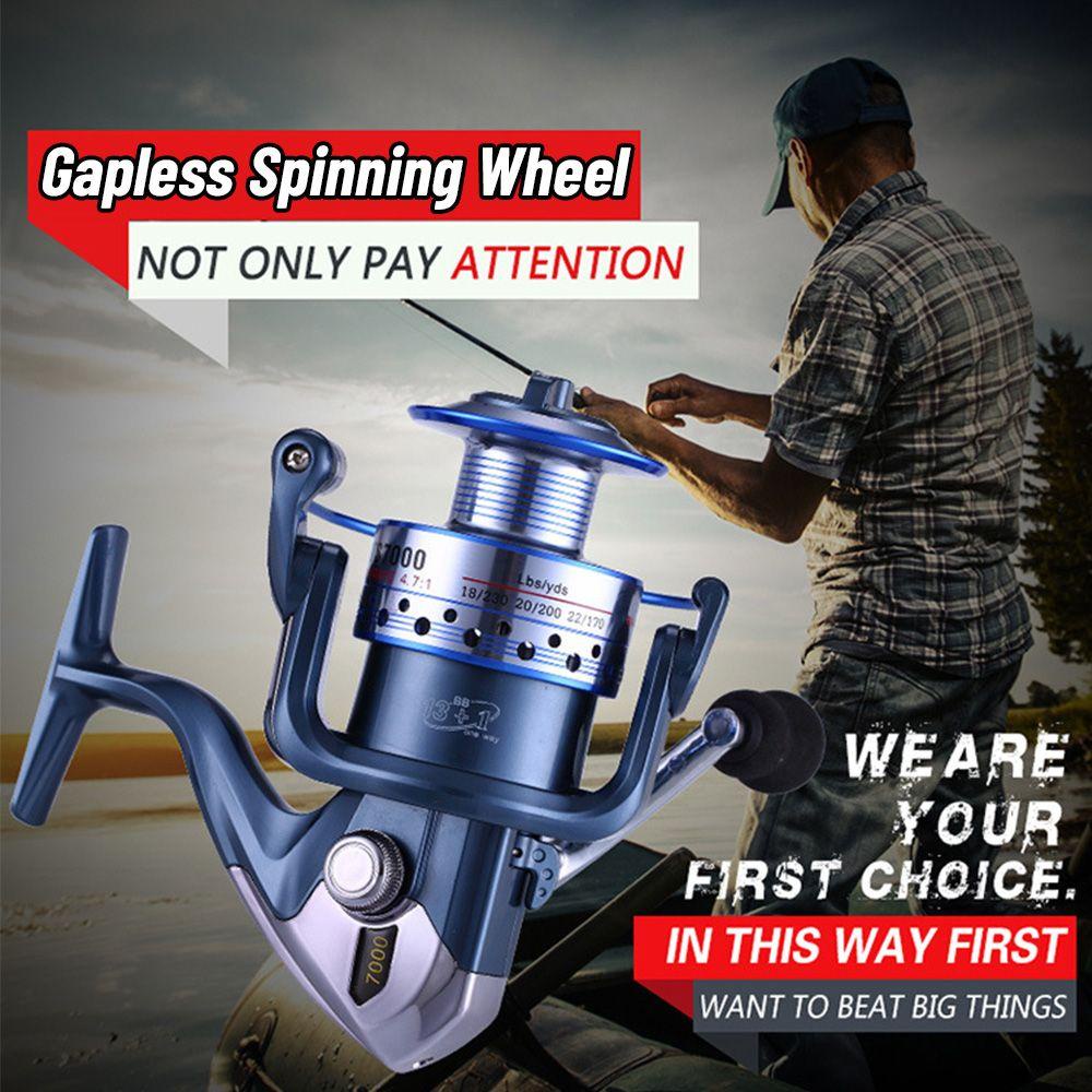 Máy Câu Cá SHOUKEY 13 + 1 Trục GT1000-5000 Chuyên Nghiệp