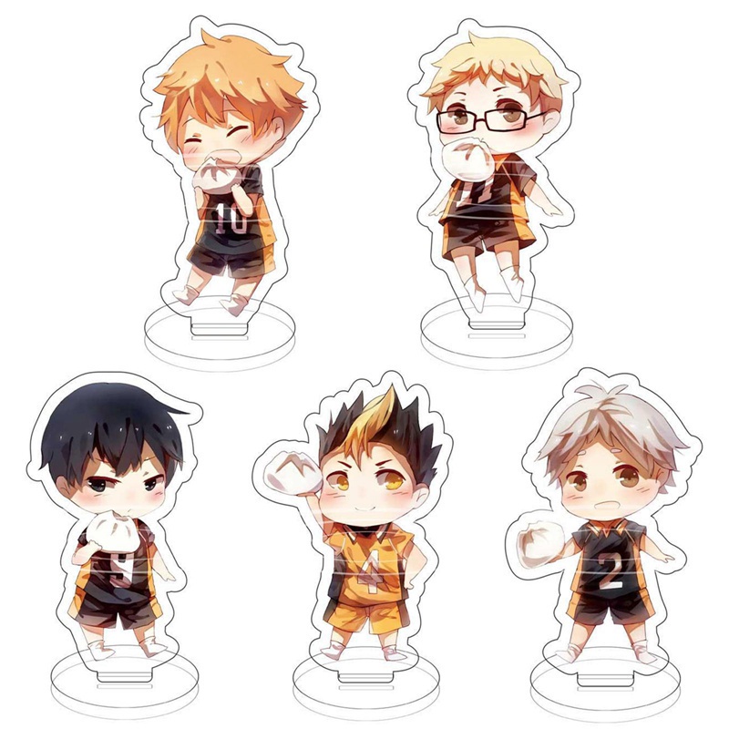 Mô hình nhân vật anime Haikyuu bằng acrylic dạng đứng 8.5cm