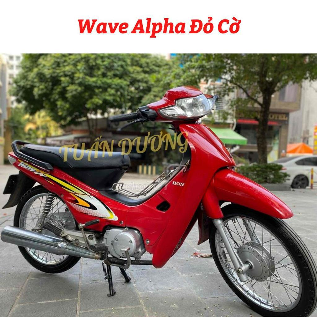 Dàn Áo Wave Nhỏ - Wave Alpha Cao Cấp [Tặng Tem 3 Lớp] Bộ Nhựa Wave 100 Đời 1993-2005 - Bộ Áo Xe Wave Anpha BảoHành 2 Năm