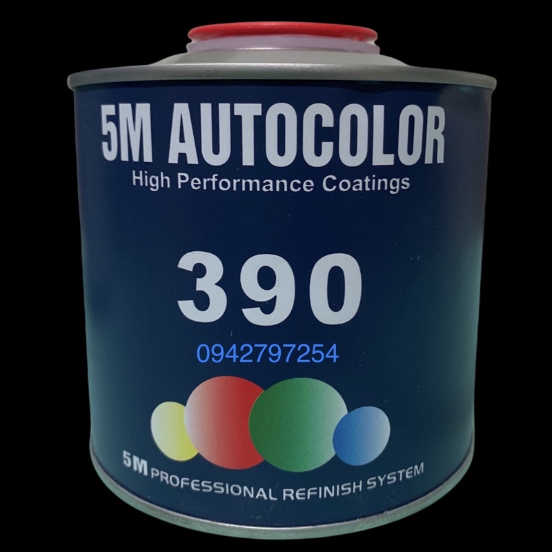 Dầu bóng 2K 390 5M AUTOCOLOR nhanh khô 2:1