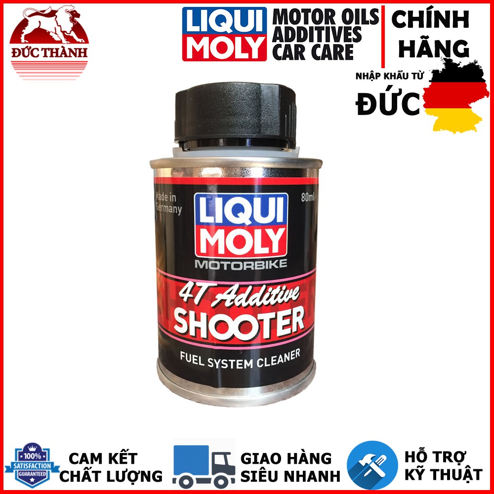 Dung dịch vệ sinh máy Carbon Cleaner Liqui Moly 4T Additive Shooter 7916 80ml ducthanhauto