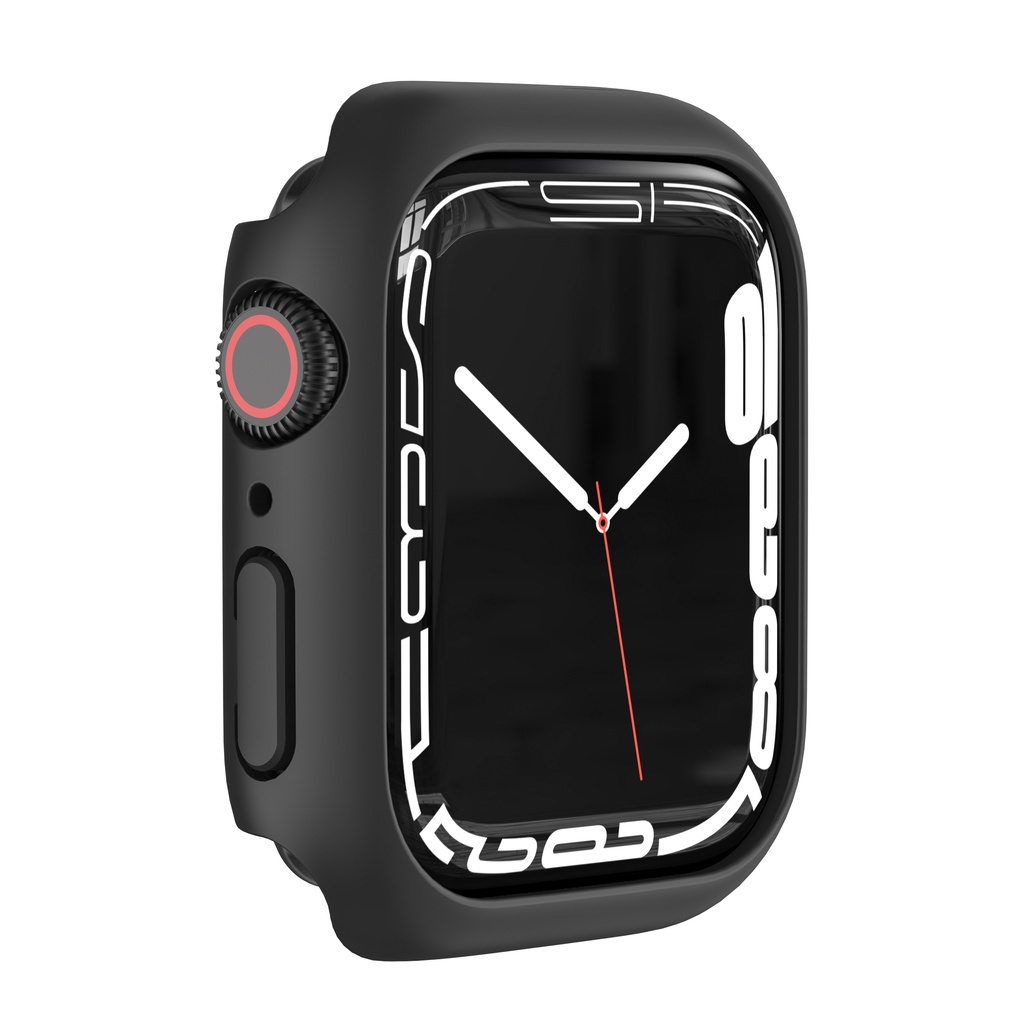 Khung Nhựa PC Cứng Bo Viền Bảo Vệ Cho Apple Watch 7 41mm 45mm iWatch 7 41mm 45mm