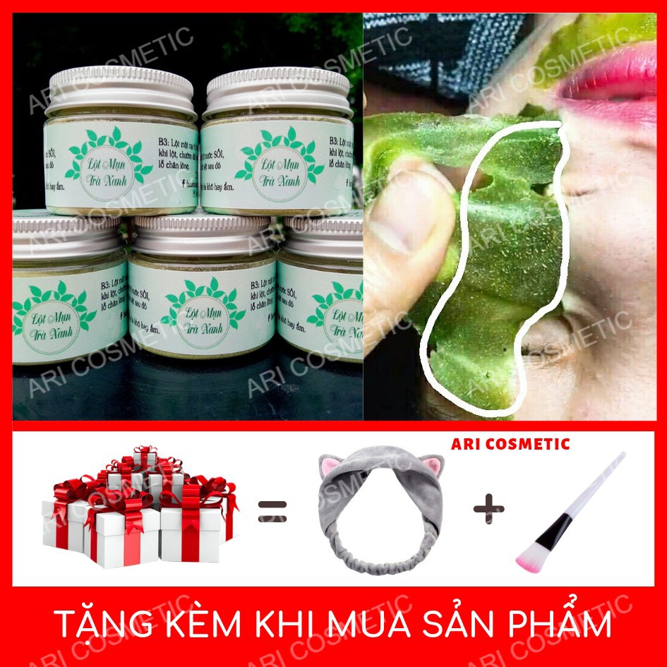 [HÀNG XỊN] Lột Mụn Trà Xanh Collagen 2in1 Matcha Nhật Bản [TẶNG KÈM BĂNG ĐÔ TAI MÈO + CỌ QUÉT MẶT NẠ]