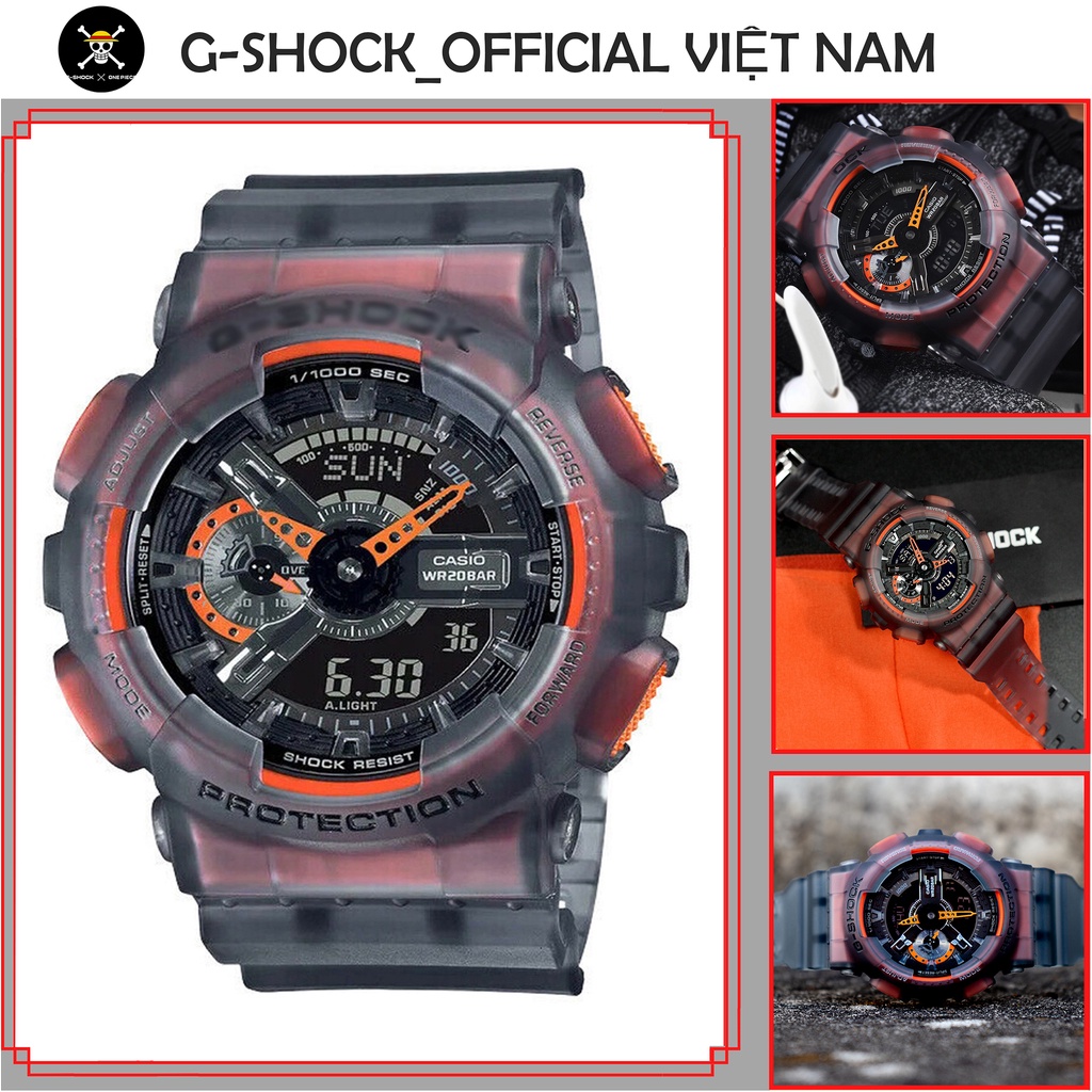 [Full Box] Đồng Hồ Nam Nữ GA-110LS-1A Full Phụ Kiện Chống Shock Chống Nước , Đồng Hồ Thông Minh Autolight