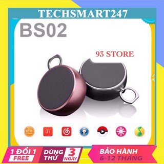 Loa bluetooth mini BS-02 – Loa nghe nhạc không dây bass cực chắc
