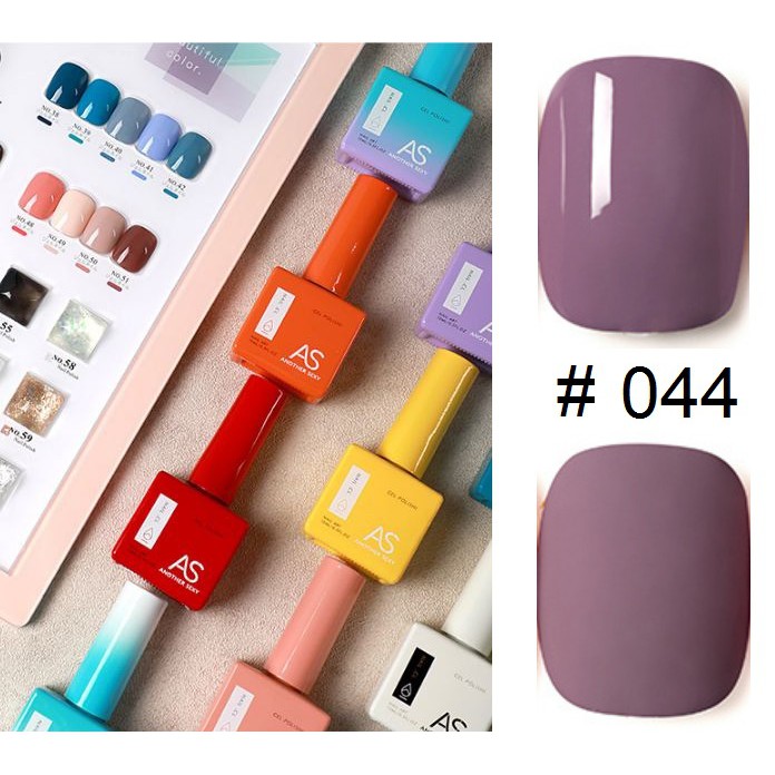 Sơn Gel AS chai Vuông mẫu mới Mã VM 41.45 ( Cam Kết Chính Hãng _ chọn màu tự do hơn 2000 màu)