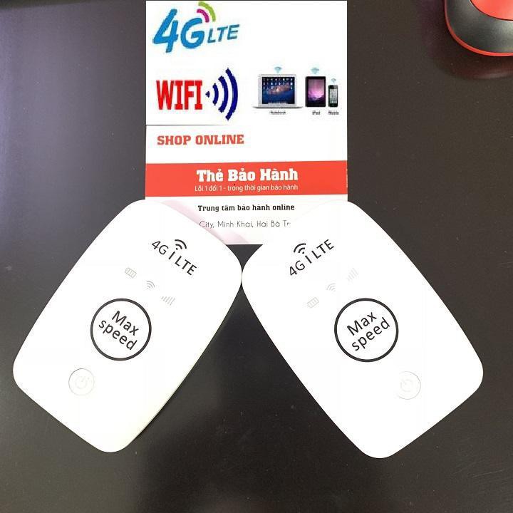 (HÀNG MỚI VỀ)Cục phát wifi cầm tay - Phát wifi 4G LTE Max Speed hàng cao cấp bao dùng 3 tháng,wifi căng đét nét căng