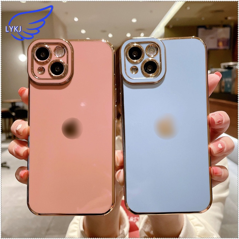 Ốp Điện Thoại tpu Mạ Điện Chống Nước Bảo Vệ Cho iPhone 13 12pro 11promax x xr xsmax 7p 13proamx