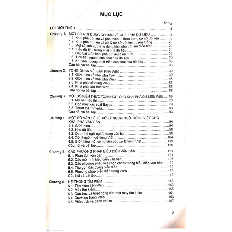 Sách - Giáo Trình Khao Phá Dữ Liệu Web
