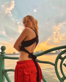 ÁO CROP CHÉO LƯNG (KÈM CLIP)