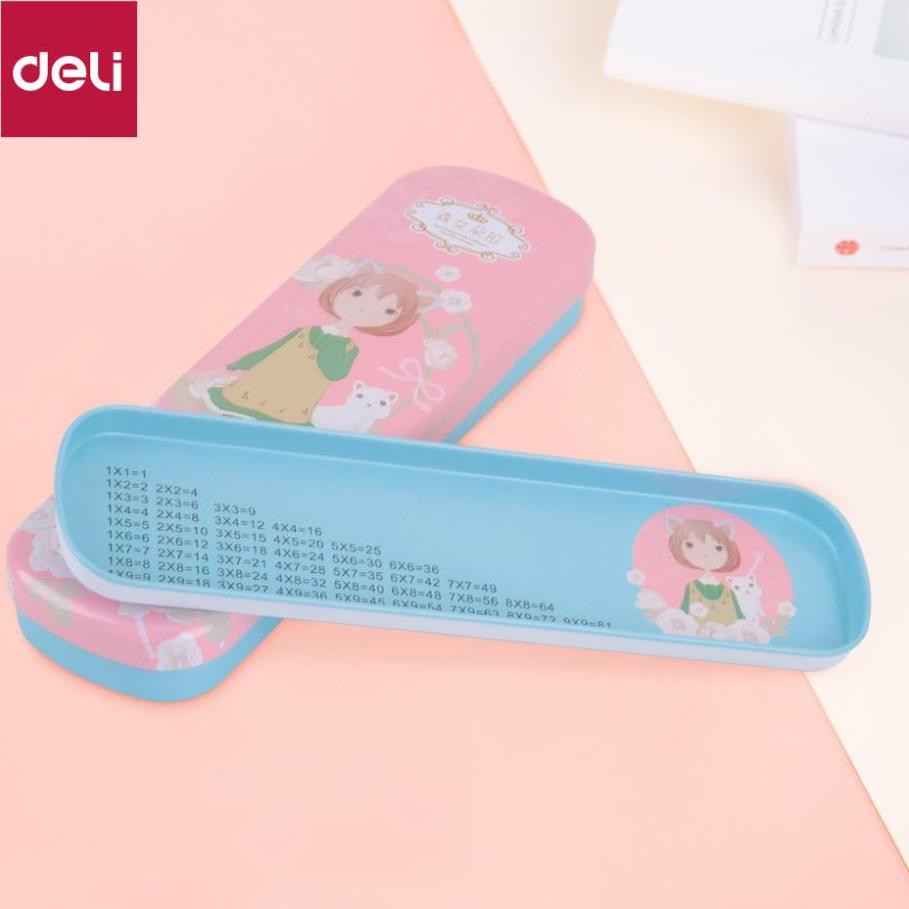 Hộp bút Sắt nhiều màu Deli - 1 chiếc/ 4 chiếc - 3016 [Deli]