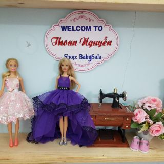 Váy búp bê Barbie handmade