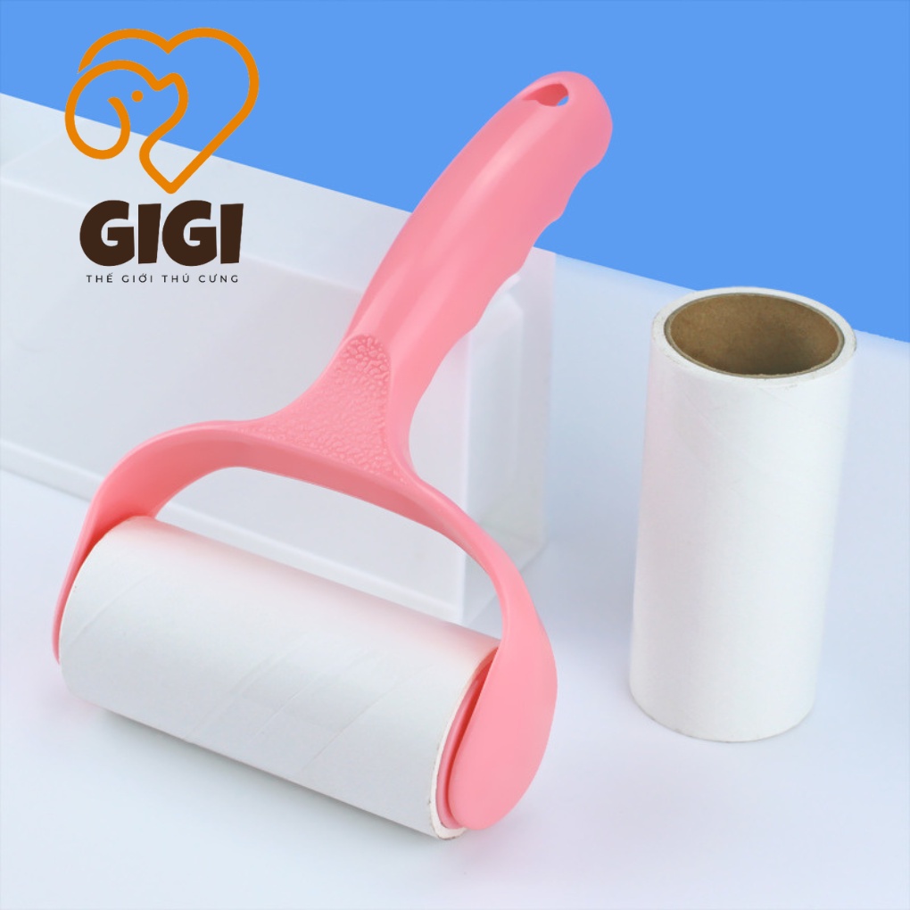 Cây lăn bụi giường, chăn màn, quần áo, lông thú cưng, có lõi thay thế phụ kiện chó mèo - GiGi Pet Shop