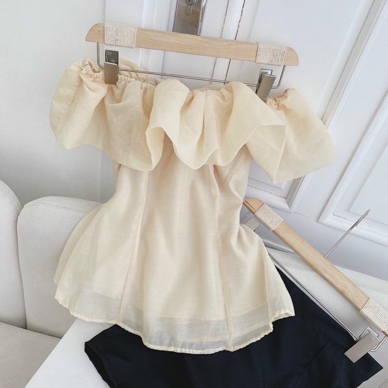 [FREESHIP - HÀNG LOẠI 1] ÁO TRỄ VAI TƠ BÈO 2 LỚP SIÊU XINH