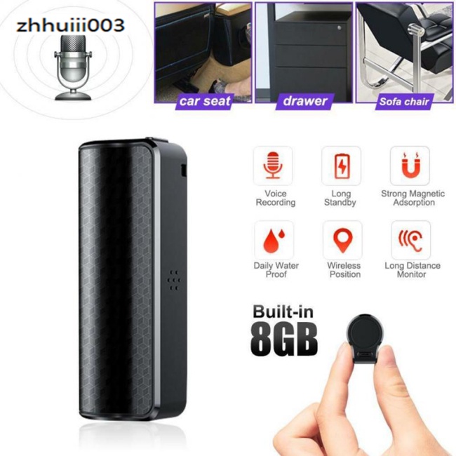 Máy Ghi Âm Kỹ Thuật Số Mini Q70 8gb 192Kps Mp3 Chống Tiếng Ồn Chuyên Nghiệp Kèm Phụ Kiện