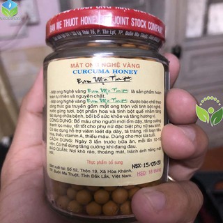 Mật ong nghệ viên vàng 250gr