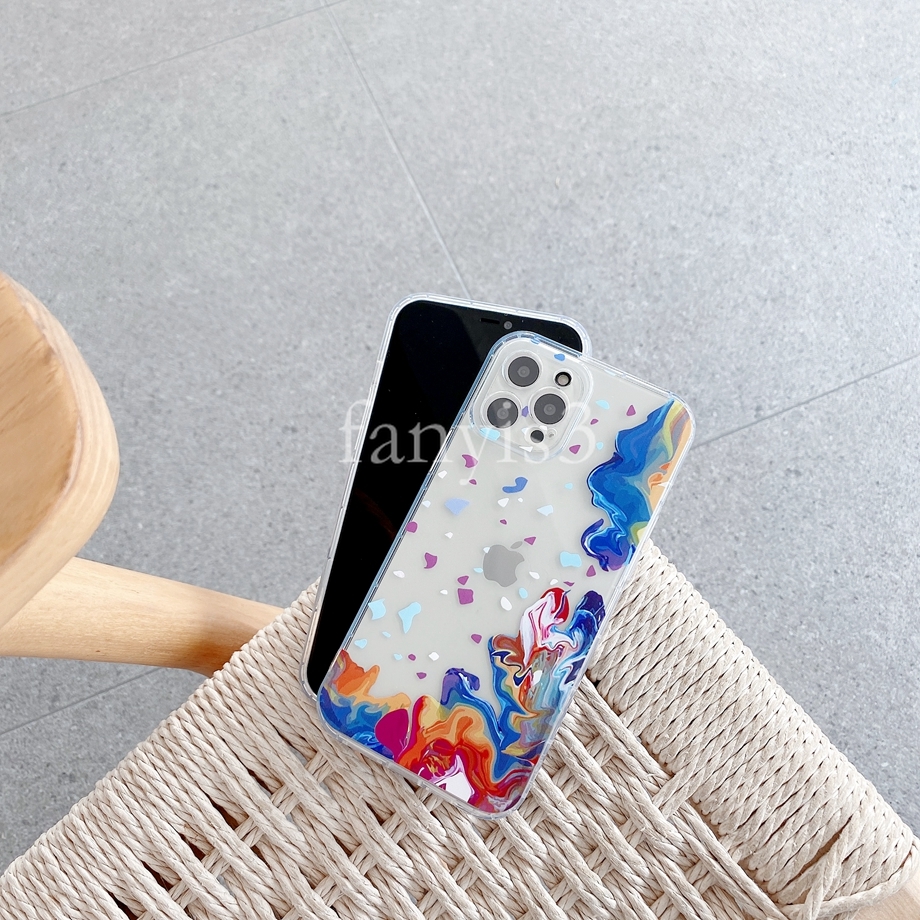 Ốp Lưng Màu Nước Cho Xiaomi 9t 9 9a 9c Note 9s 9 8 7 Pro Xiaomi Mi 11 10t Pro