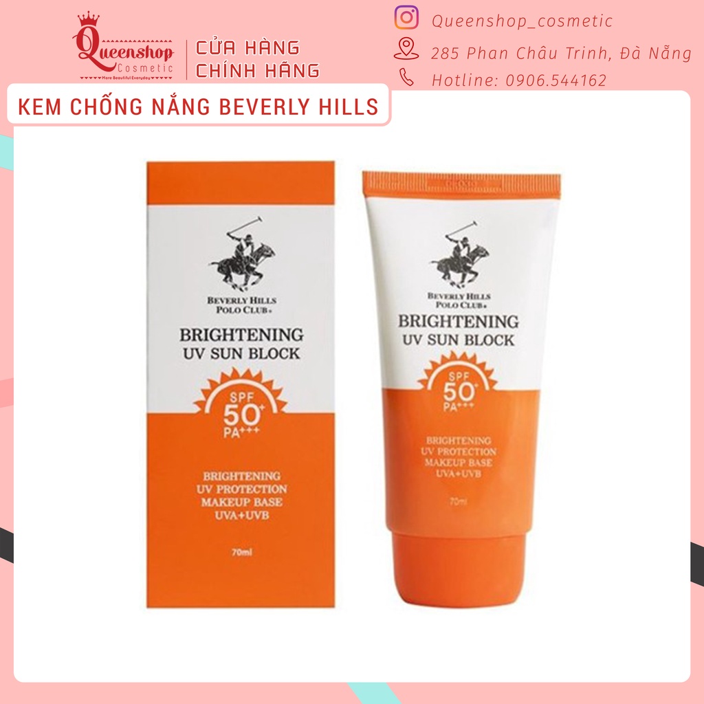 Kem Chống Nắng Bevery Hills Polo Club Rose UV Sun Block Brightening Uv Sun Block SPF/50+++