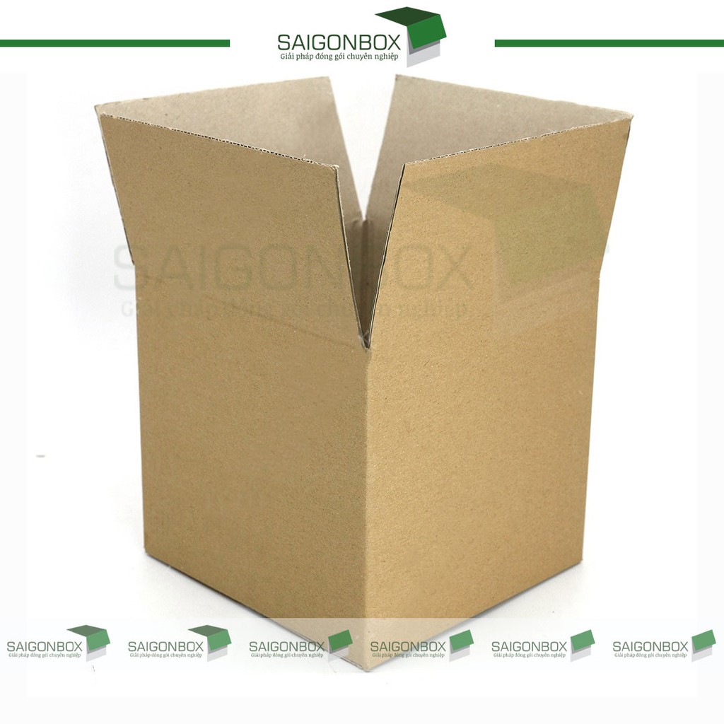 Combo 10 thùng hộp carton size 21x21x20 cm để đóng gói hàng hóa