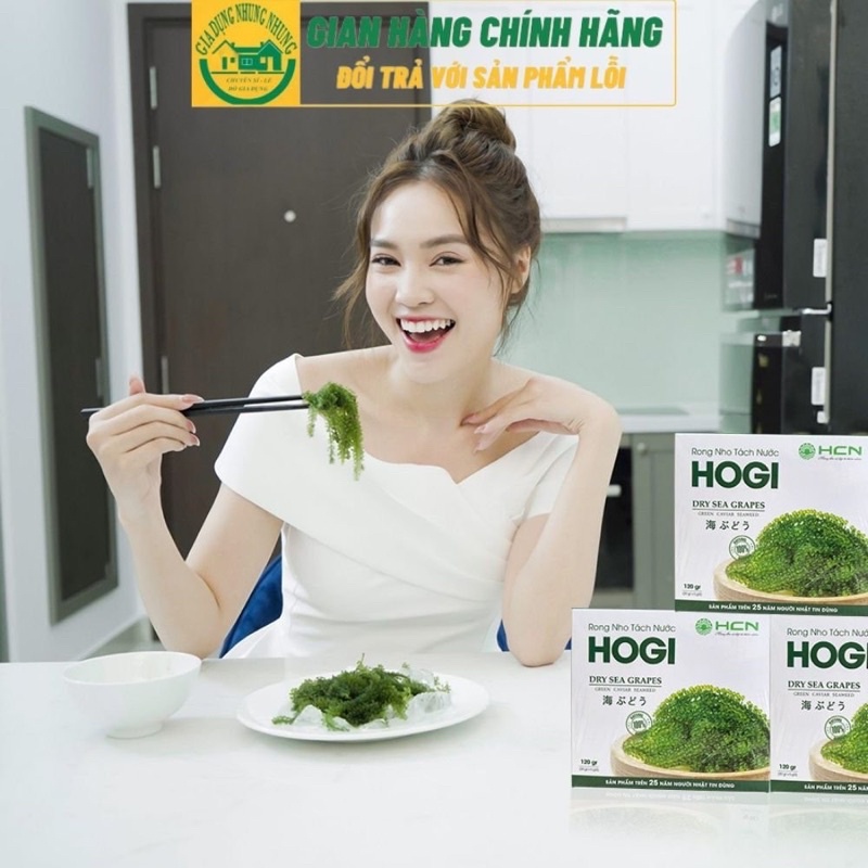 [Tặng kèm  nước sốt]- HỘP RONG NHO TÁCH NƯỚC HOGI-6 gói | BigBuy360 - bigbuy360.vn