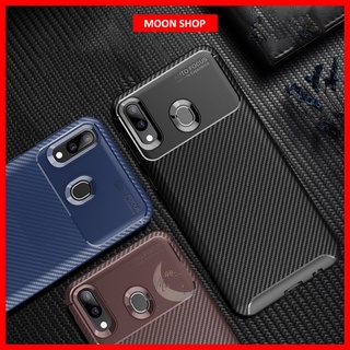Ốp lưng cho Samsung Galaxy A20 A30 - Ốp Lưng Điện Thoại Di Động Chống Trầy Xước Bằng Sợi Carbon TPU