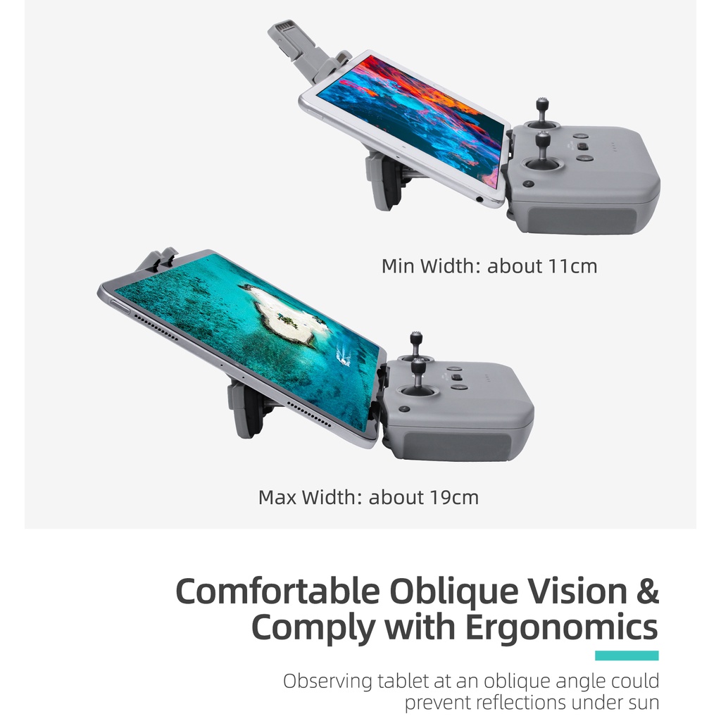 Giá Đỡ Máy Tính Bảng Điều Khiển Từ Xa Cho Dji Mini 3 / Mavic Air 2S / Ipad Mini 2 / Mini 3 Pro
