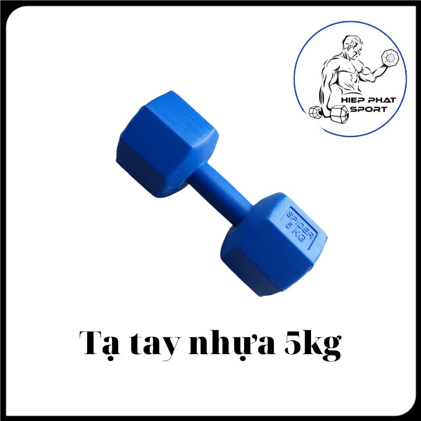 Tạ tay nhựa 5kg