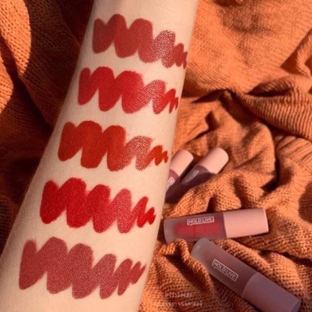 Sét 5 thỏi son kem nhung Hold Live | BigBuy360 - bigbuy360.vn