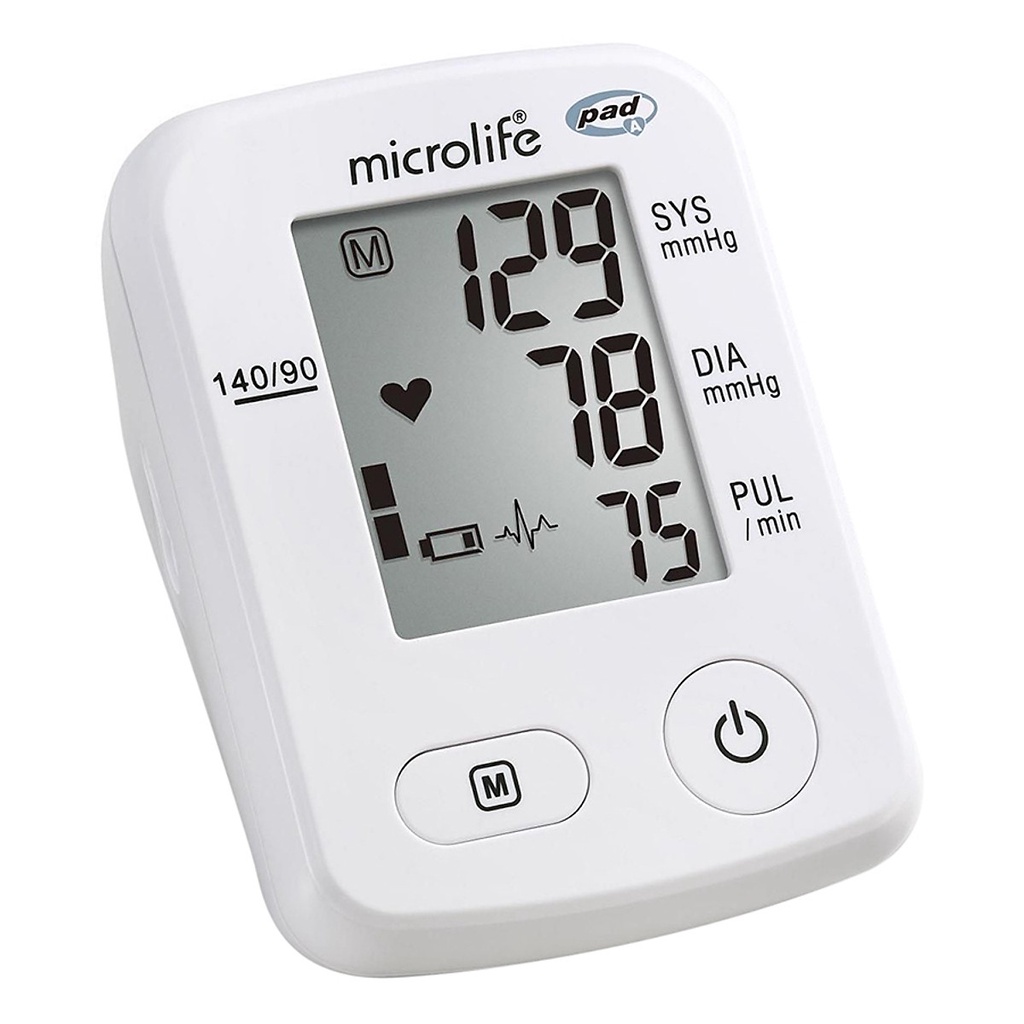 Máy đo huyết áp bắp tay MICROLIFE A2 Classic dễ sữ dụng, đơn giản, nhỏ gọn