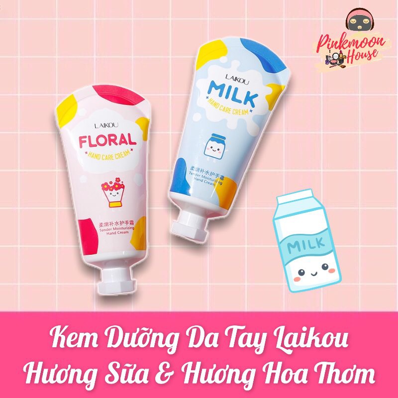 [HOT] ✨KEM DƯỠNG TAY SIÊU THƠM HƯƠNG SỮA & HƯƠNG HOA 50G✨