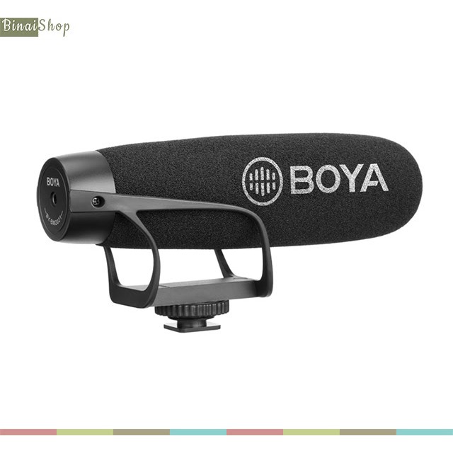 [Mã ELHACE giảm 4% đơn 300K] Micro shotgun định hướng cho máy ảnh Boya BY-BM2021