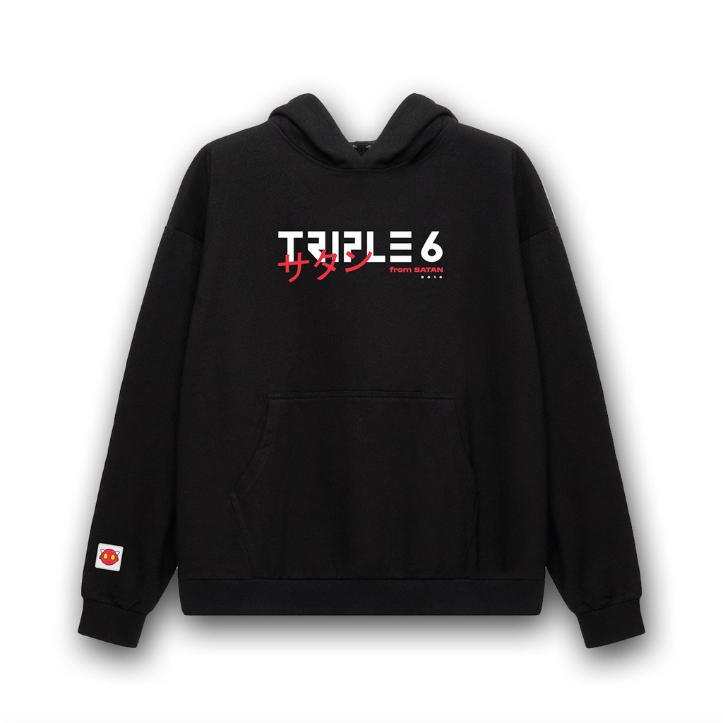 Áo Hoodie Triple6 Signature nam nữ, oversize, độc đáo unisex