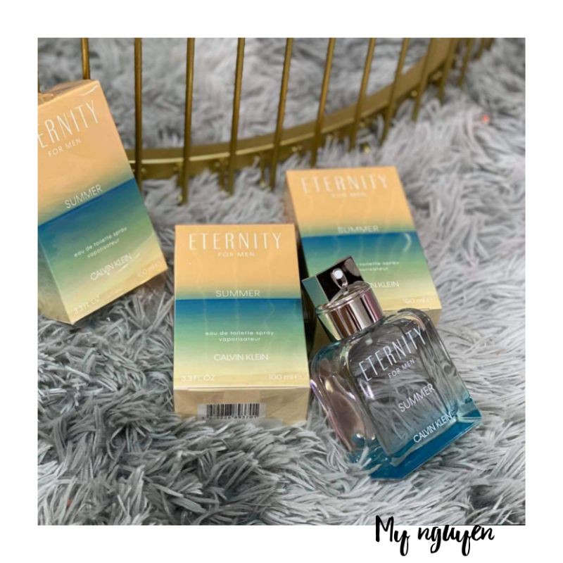 🍀 Nước hoa nam CK Eternity For Men Summer 100ML 🍁