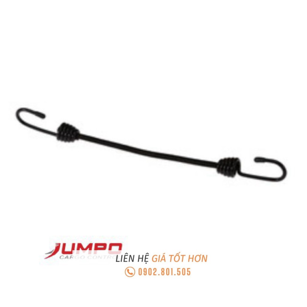2 Dây ràng hàng, dây thun ràng hàng xe máy, dây buộc ràng đồ đạc 8mm dài 150cm - Cơ Khí Liên Sơn Kho HCM