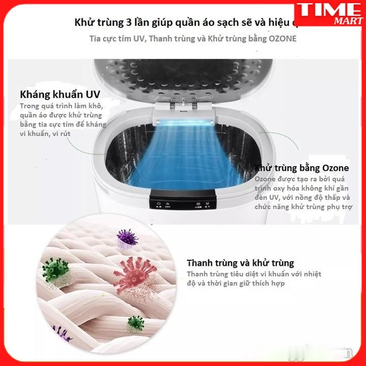 Máy sấy quần áo Xiaomi 35L, 60L. Nhanh khô, an toàn và tiện dụng
