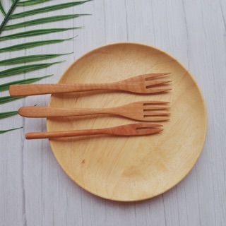 Dĩa gỗ nhãn xuất khẩu