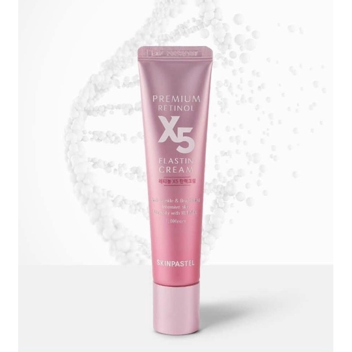 Kem đỉnh cao trẻ hoá da RETINOL X5 ELASTIN CREAM SKINPASTEL 30ml