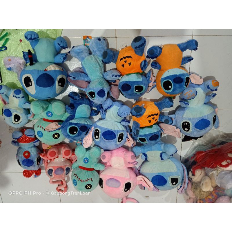 Gấu bông Stich xanh size 30_60cm