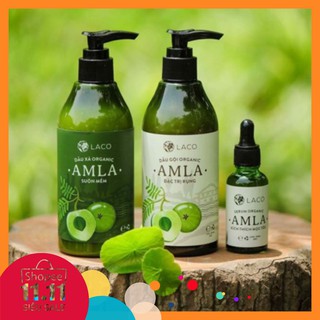 Dầu gội organic Amla giảm tóc rụng, tóc gàu 300ml