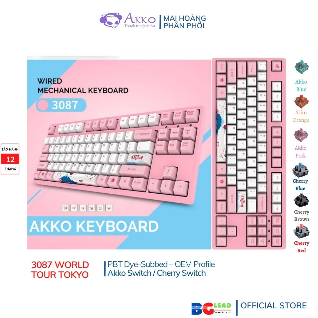 Bàn phím cơ AKKO 3087 World Tour Tokyo